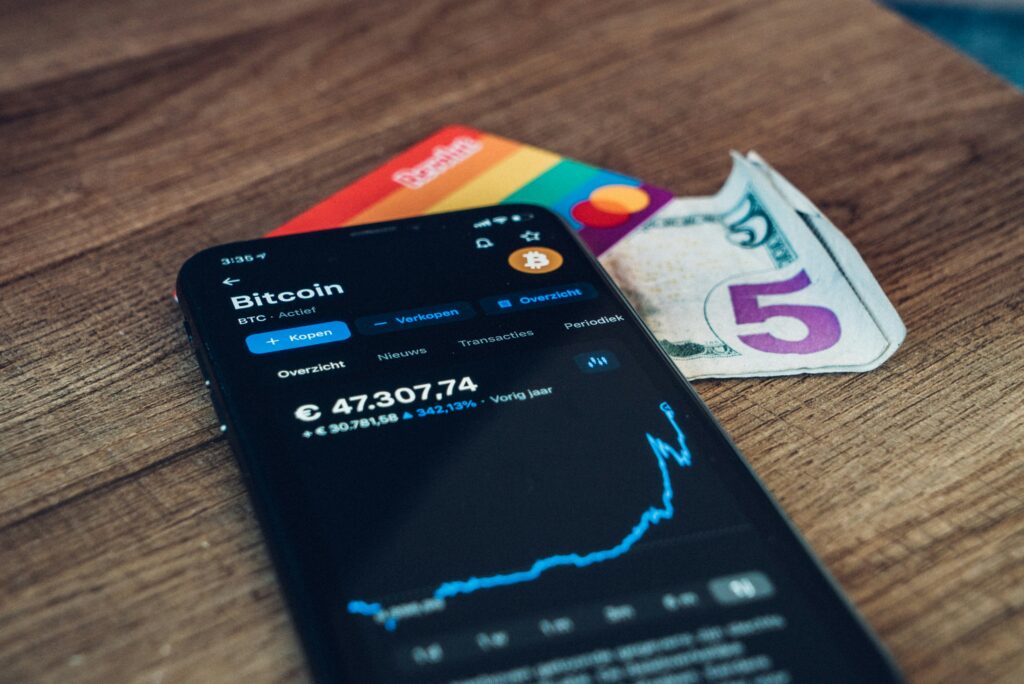 imagem de variação de percentual de criptomoedas 