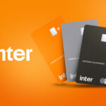 imagem de diferentes tipos de cartões inter