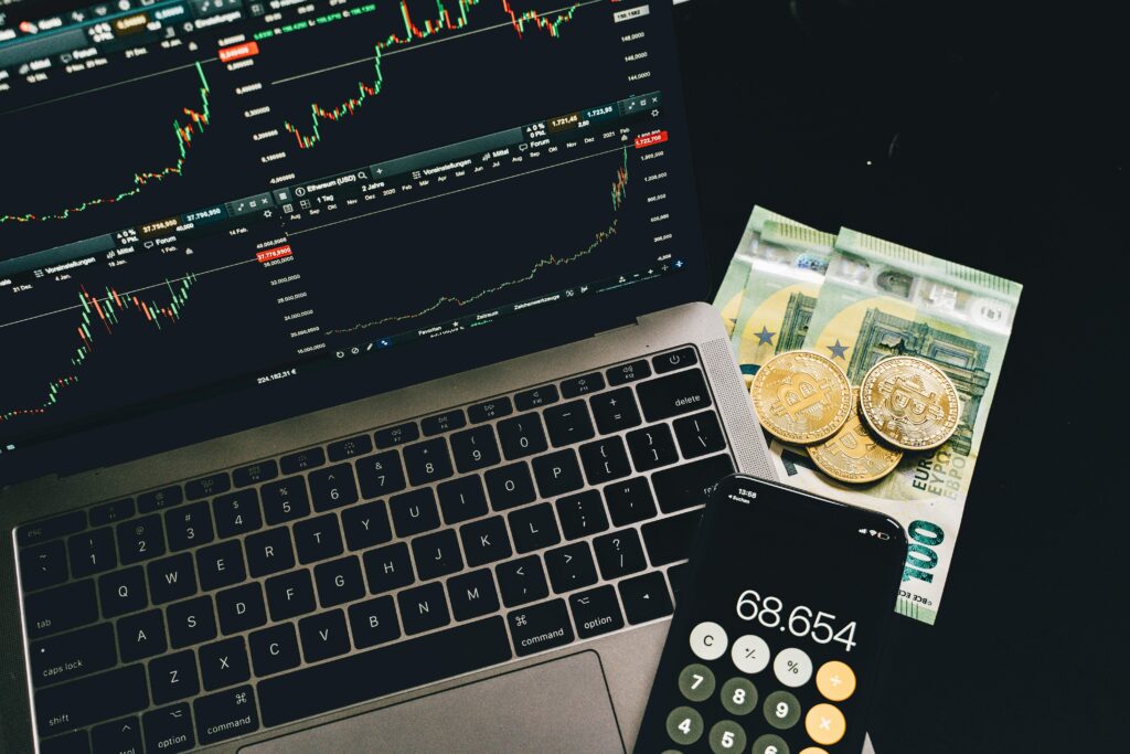 imagem de gráfico do mercado financeiro